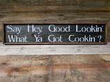Photos of Kitchen Wood Signs Decor