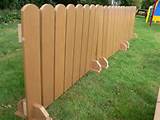 Temporary Wood Fencing Pictures