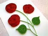 Photos of Quilling Flowers Rose