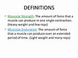 Muscle Strengthening Definition