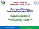 Master Of Science In Engineering Management Images