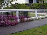 Wire And Wood Fence Designs Pictures