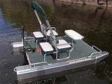 Pictures of Electric Pontoon Boat For Sale