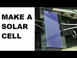 To Make Solar Cell Photos