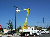 Commercial Light Pole Installation Images