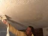 Textured Plaster Ceiling Repair