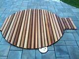 Photos of Wooden Roll Up Hot Tub Covers
