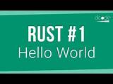 Rust Programming Tutorial #1 - Hello World | Getting Started with Rust