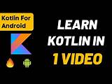Kotlin tutorial for beginners | Full course | kotlin tutorial | kotlin for android | Kotlin