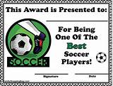 Photos of Funny Soccer Awards For Kids