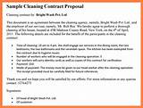 Images of Cleaning Services Agreement Sample