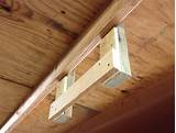 Hanging Shelves From Rafters