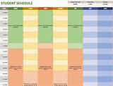 Photos of Time Management Weekly Schedule Template