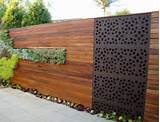 Images of Decorative Wood Fence Ideas