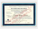Fake Bachelor Degree Certificate Images