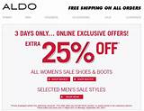 Photos of Promotion Codes For Aldo Shoes