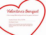 Church Valentine Banquet Ideas