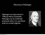 Photos of Discovery Of Hydrogen Gas