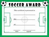 Soccer Awards Ideas Pictures
