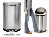 Pictures of Simplehuman Semi Round Bin 30l