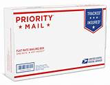 Pictures of Us Postal Service Small Flat Rate Box