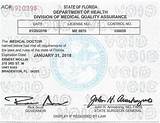 Maryland State Medical License Photos