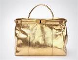 Gold Designer Handbags Photos