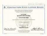 State Contractor License Board
