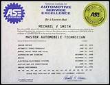 Images of Automotive Service Technician Certification