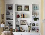 Decorating A Wall Unit Images