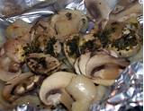Mushrooms Grilled In Foil Pictures