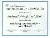 Software Training Certification Pictures