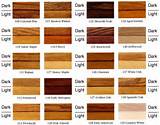 Types Of Wood Stain Colors Images