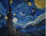 Photos of Doctor Who Starry Night Poster
