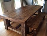 Expanding Table From Reclaimed Barn Wood Images