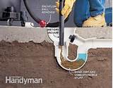 Basement Drain Cleanout Plug