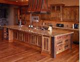 Knotty Wood Kitchen Cabinets Photos