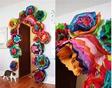 Mexican Paper Flower Decorations Images