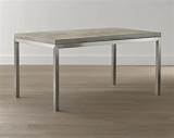 Stainless Steel Counter Height Dining Table Images