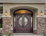 Pictures of Traditional Double Entry Doors