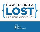 Find Lost Life Insurance Policy Photos