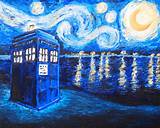 Doctor Who Starry Night Poster Images