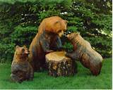 Images of Wood Carvings Of Bears