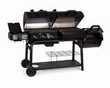 Pictures of Gas Charcoal Smoker Combo