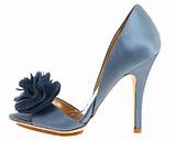 Blue Peep Toe Shoes Images