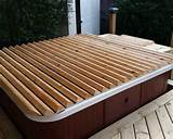 Images of Wood Hot Tub Cover