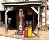 Miniature Gas Station Photos