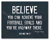 Photos of Inspirational Quotes For Football Players