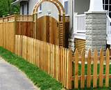 Wood Fencing Types Photos
