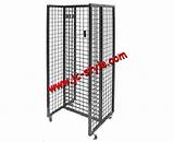 Wire Gridwall Display Racks Pictures